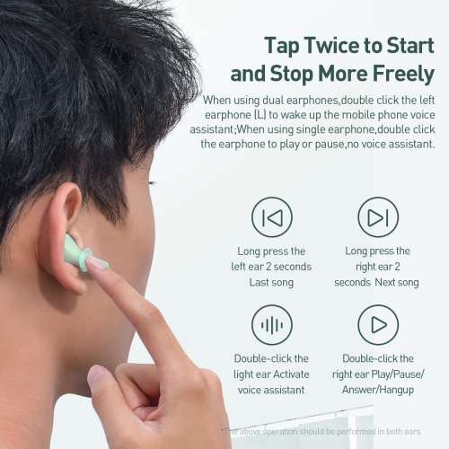 Baseus True Wireless Earphones W09 Black