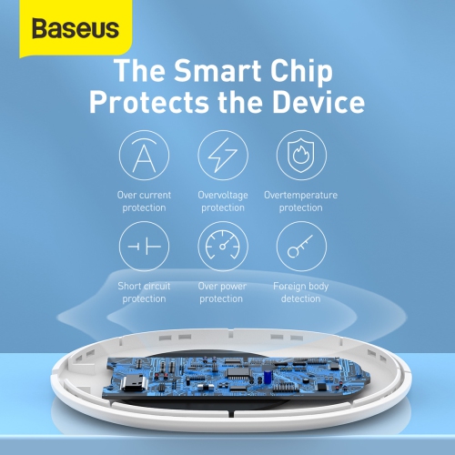 Baseus Jelly full protocol wireless charger 15W-White