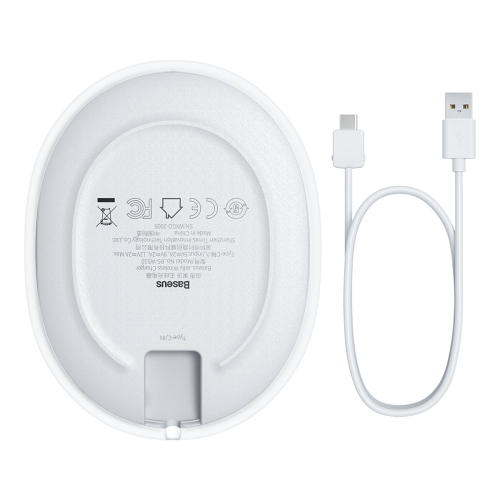 Baseus Jelly full protocol wireless charger 15W-White
