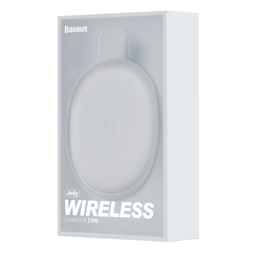 Baseus Jelly full protocol wireless charger 15W-White