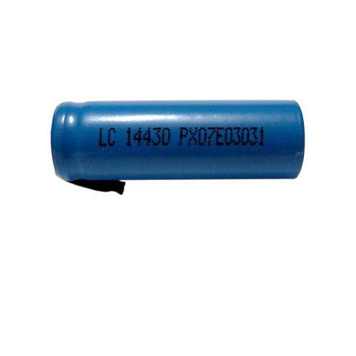 3 x 4/5 AA 3.7 Volt Lithium Ion 14430 Batteries with Tabs