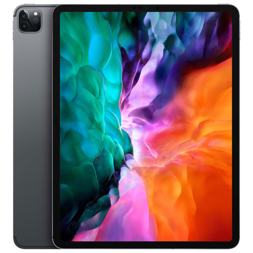 Bell Apple iPad Pro 12.9” 512GB with Wi-Fi & 4G LTE (4th Generation) -Space  Grey -Monthly Financing