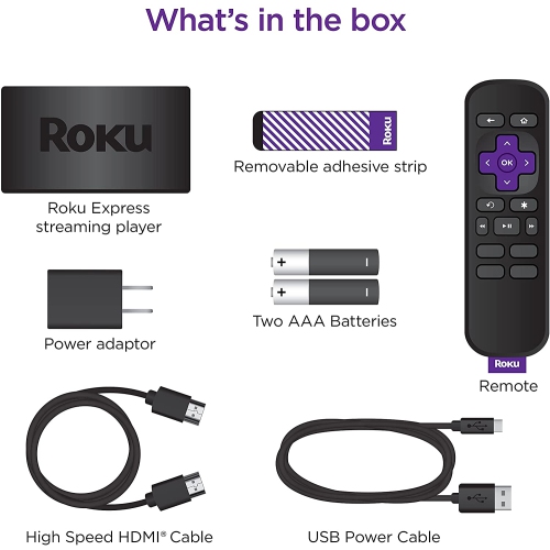 Roku Express HD Streaming Media Player 2019