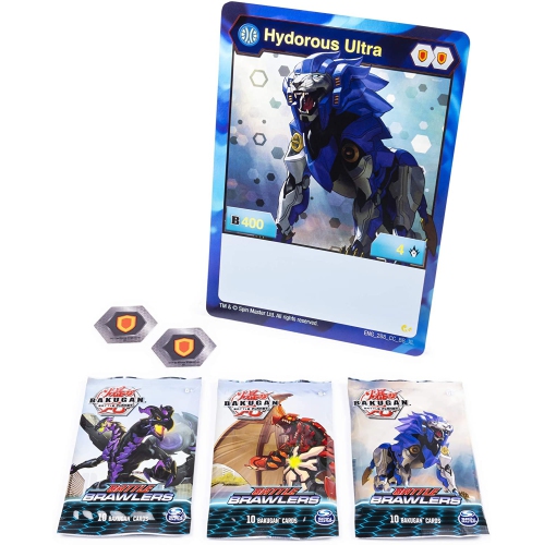 Bakugan TCG: Deluxe Battle Brawlers Card Collection with Jumbo Foil Hydorous Ultra Card