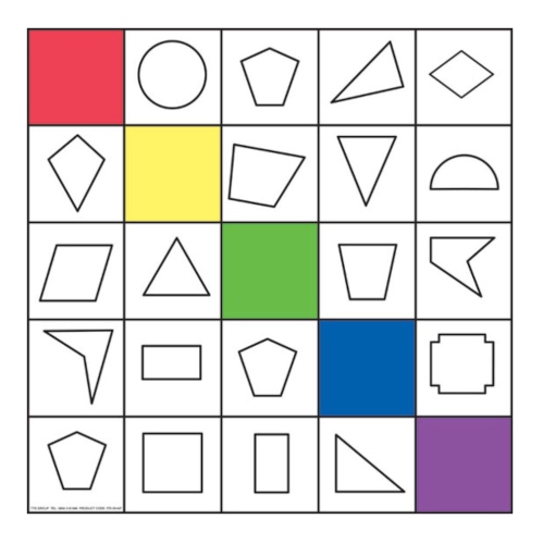 PRO-BOT  Shape Mat. Its1Shap | Floor Playmats for Kids Educational Fun Robot Mats- Programmable Robot Toys for Kids | Above 3 Years