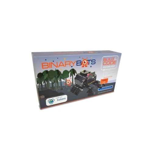 MICROBIT Totem Crab Educational Development Kit – Robot Construction Kit | Binary Bots Sensor Board | Perfect kids educational toy for boys and girls