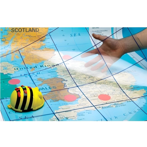 TTS Transparent Grid Mat for Bee-Bot and Blue-bot. Model: ITSGRID | Floor playmats for kids Educational Fun Programmable Robot Toys for Kids