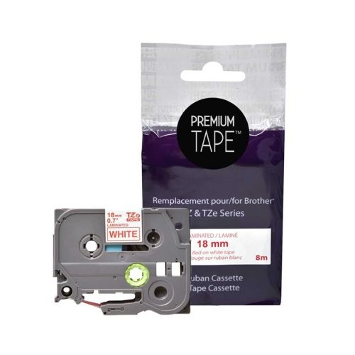 Premium Tape Label Tape - Alternative for Brother TZe-242