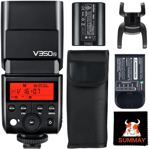 Godox V350N Flash for Select Nikon Cameras - Open Box