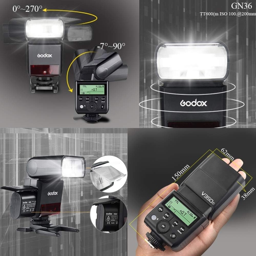 Godox V350N Flash for Select Nikon Cameras - Open Box