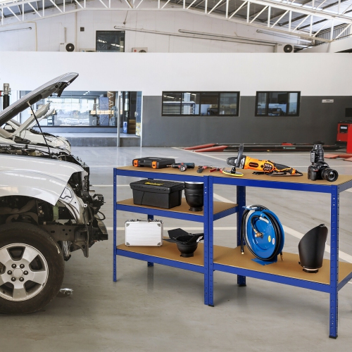 Costway 3PCS 72''Heavy Duty Steel 5 Level Garage Shelf Storage Adjustable Shelves