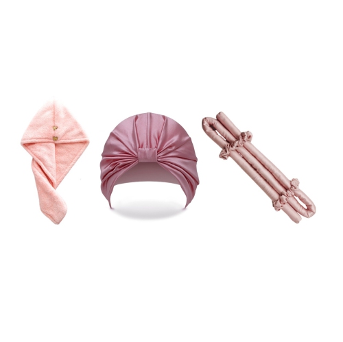 Chideno Silk Lover Pure Mulberry Silk Hair Care Sleep Cap Set