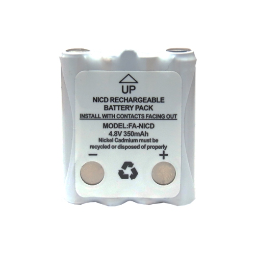 2 x 4.8 Volt Cobra Replacement 350 mAh NiCd Microtalk Radio Battery