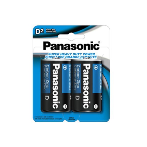 24 x D Panasonic Heavy Duty Batteries