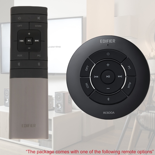 Edifier S360DB Bookshelf Speaker with Wireless Subwoofer, 2.1 Speaker System, Bluetooth v5.1 AptX Wireless Sound