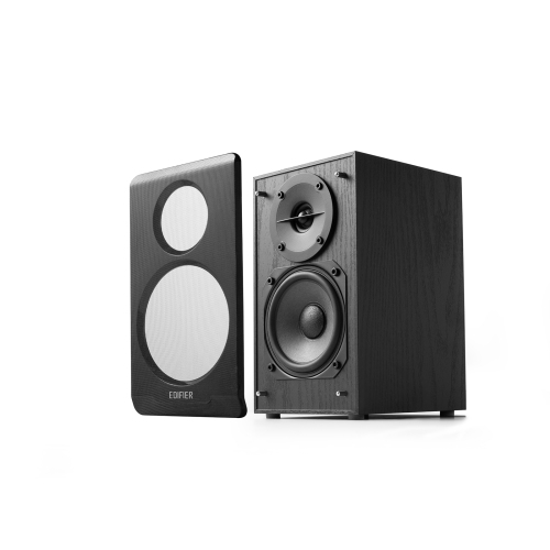 Edifier R33BT Active Bluetooth Bookshelf Speakers, Black - Pair