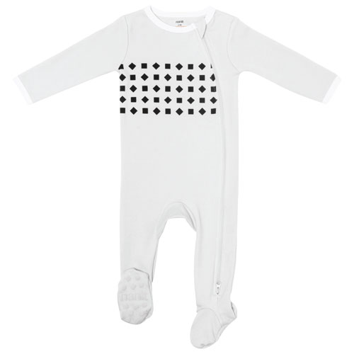 Nanit Breathing Wear Cotton Pajama for Nanit Pro and Plus Camera - 6 to 9 Months - Grey