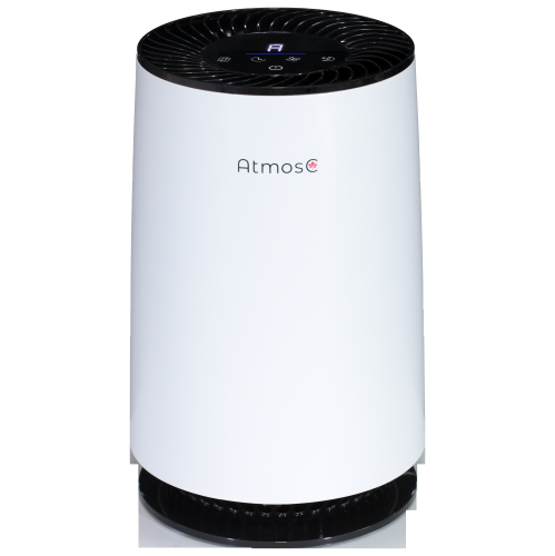 AtmosC Mini - 4-in-1 HEPA Air Purifier & Odour Eliminator - Perfect for small to medium sized rooms – True HEPA, Activated Carbon, UV, aAFE - White
