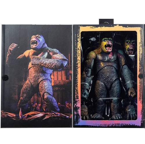 NECA  King Kong 8 Inch Action Figure Ultimate - King Kong Illustrated Version Great