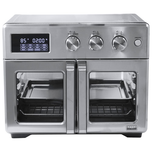 Bella Pro Toaster Oven Air Fryer - 31L/33QT - Stainless Steel