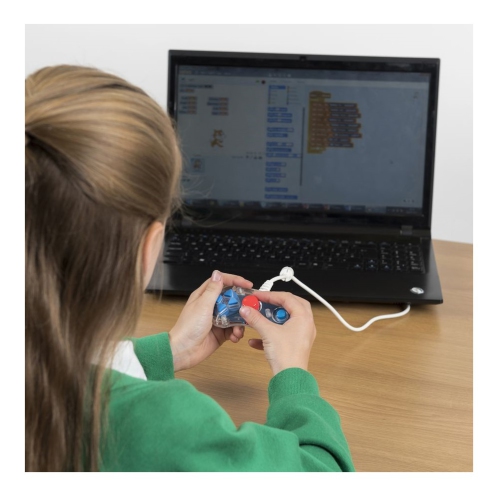 Dispositif d'entrée pour contrôleur SCRATCH. Code de produit : EL00530 | manette en caoutchouc souple | cadeau pour filles et garçons