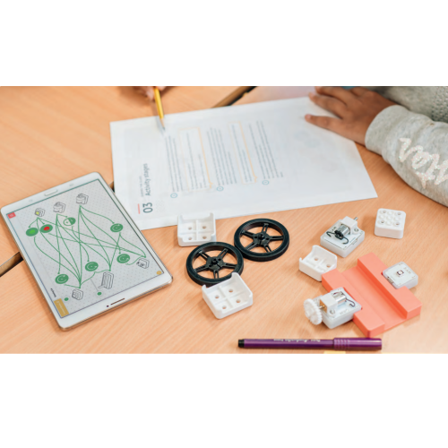 SAM LABS Alpha Kit | Classroom Size Lesson Kit, Learning Kits & Wireless Blocks | Educationa Box