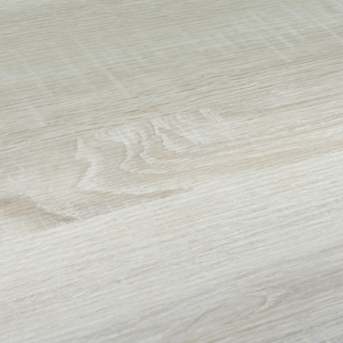 HOMCOM Farmhouse Coffee Table with Tempered Glass Table Top, 2-tier Center Table with Bottom Storage Shelf for Living Room, Bedroom