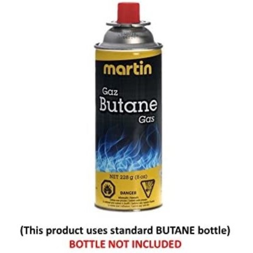 Martin VT-8000 Butane Camping Stove - Portable Single Gas Burner for Outdoor Camp Cooking