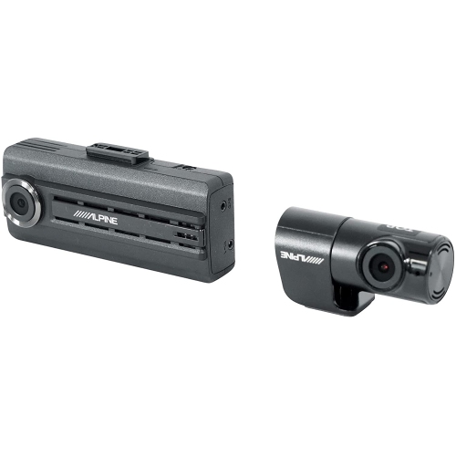 Alpine DVR-C310R HD dash cam with Wi-Fi and included rear-view cam