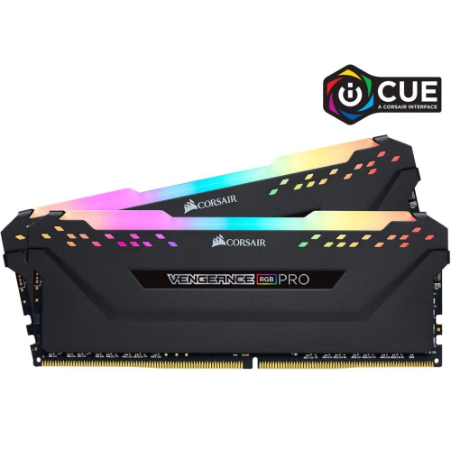 Image 1 of 6.. CORSAIR RAM CORSAIR Vengeance RGB Pro 32GB 288-Pin DDR4 SDRAM DDR4 3600 (PC4 28800) Intel XMP 2.0 Desktop Memory Model CMW32GX4M2D3600C18