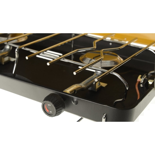 Martin MCS-200 2-Burner Camp Stove - Portable Propane Gas Stove for Camping and Outdoor Cooking