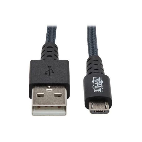 TRIPP LITE  Cable USB-A to USB Micro-B 3 Ft (U050-003-Gy-Max) In Gray
