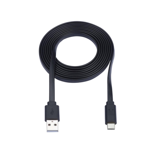 TRIPP LITE  USB-A to USB C Cable Flat M/m 3Ft (U038-003-Fl) In Black