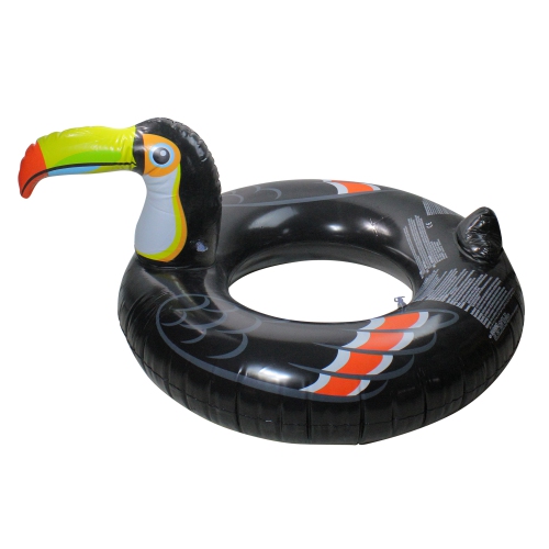 41" Inflatable Jumbo Tropical Toucan Pool Ring Float