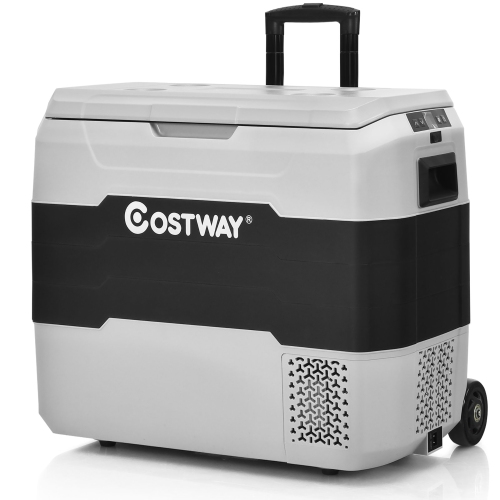 Costway 16 Quart Portable Car Refrigerator Mini Cooler/Freezer