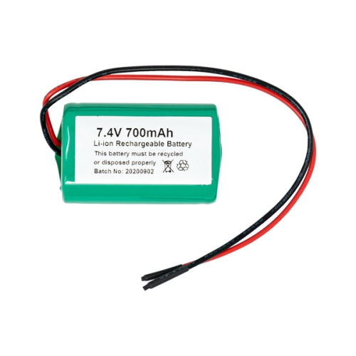 POWER PORTABLE  7.4 Volt Lithium Ion 14430 Battery Pack (700 Mah) With Protection Ic