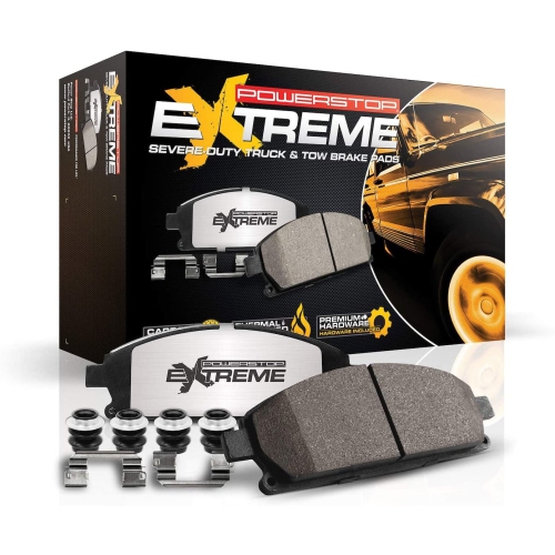 Power Stop Z36-1274, Z36 Truck & Tow Carbon-Fiber Ceramic Rear Brake Pads