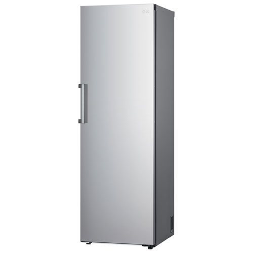 LG 24" 13.6 Cu. Ft. Counter-Depth Column Refrigerator (LRONC1404V) - Platinum Silver Steel