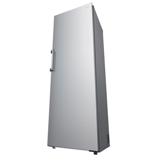 LG 24" 13.6 Cu. Ft. Counter-Depth Column Refrigerator (LRONC1404V) - Platinum Silver Steel