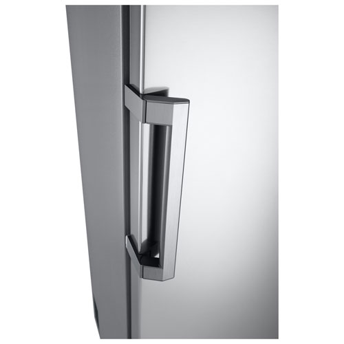 LG 24" 13.6 Cu. Ft. Counter-Depth Column Refrigerator (LRONC1404V) - Platinum Silver Steel