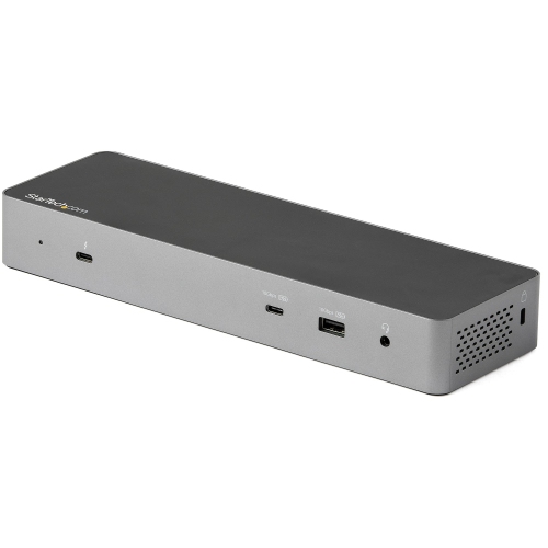 StarTech Thunderbolt 3 Dock w/USB-C Host Compatibility - Dual 4K 60Hz DP 1.4 or HDMI TB3/USB-C Docking Station