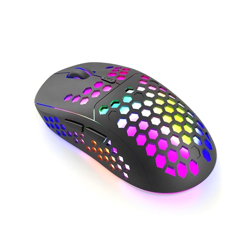 gaming mouse with honeycomb