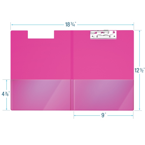 Davis Group Essential Clipboards, 10 Pack - Pink
