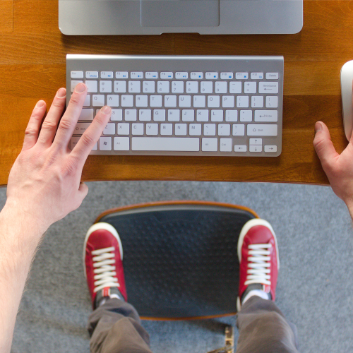 AnthroDesk ErgoActive 360° Mat Standing Desk Anti-Fatigue Balance Board