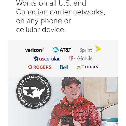 weBoost Destination RV [multi-utilisateur] Kit d'amplificateur de signal de téléphone portable dans le véhicule pour camping-car/camping-car