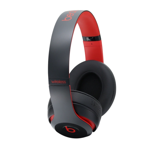 Refurbished - Beats by Dr. Dre Studio3 Headband Wireless Headphones - Defiant Black/Red