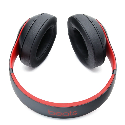 Refurbished - Beats by Dr. Dre Studio3 Headband Wireless Headphones - Defiant Black/Red