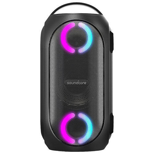Soundcore by Anker Rave PartyCast Splashproof Bluetooth Wireless Speaker - Black