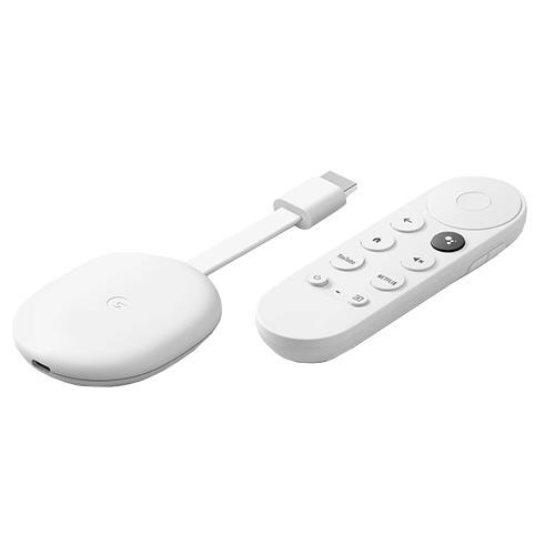 Google Chromecast with Google TV - Snow - REFURBISHED