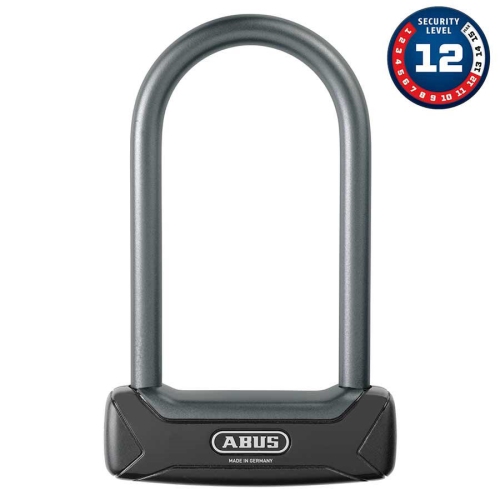 Abus, Granit Plus 640, U-Lock, 12mm x 83mm x 150mm, Black